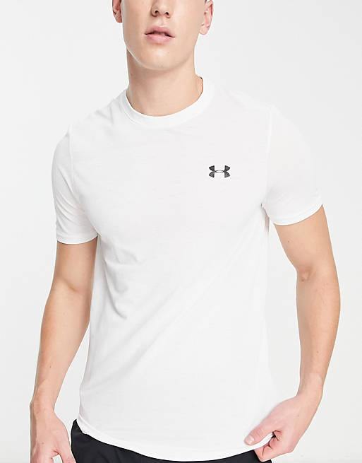 Under Armour Seamless short sleeve t-shirt in white