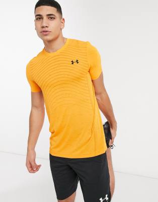 under armour t shirt orange