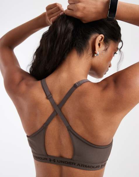 Under Armour - Set met gekruiste bandjes op de rug in bruin - view 1
