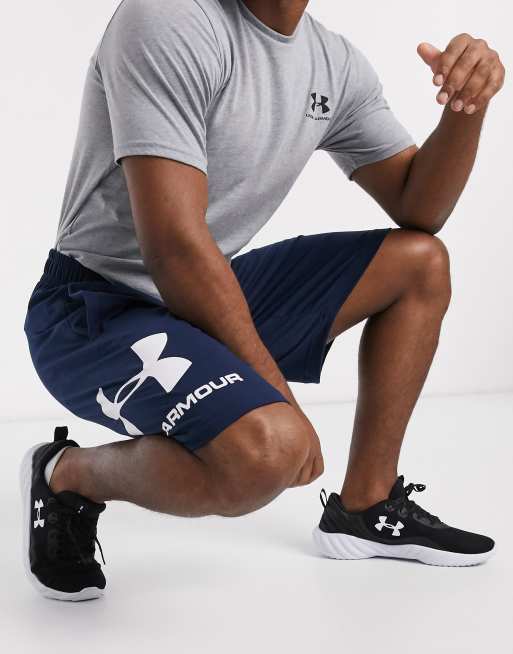 Under armour sportstyle sale cotton shorts