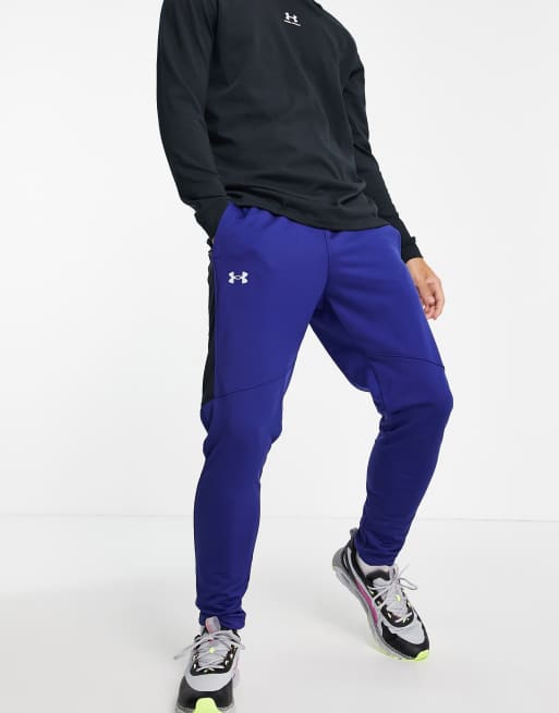 Under Armour Sportstyle graphic trackies in blue