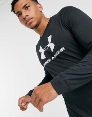 under armour long sleeve black shirt