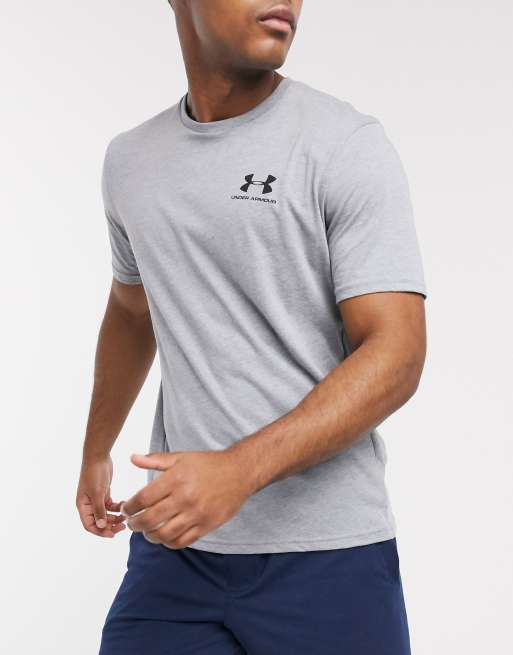 T shirt 2025 under armour gris