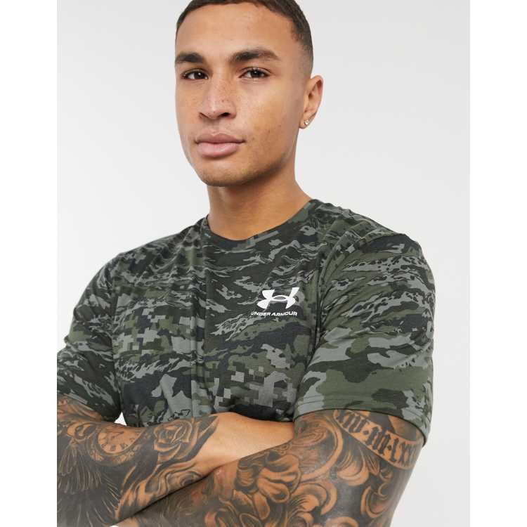 Under armour camo clearance top