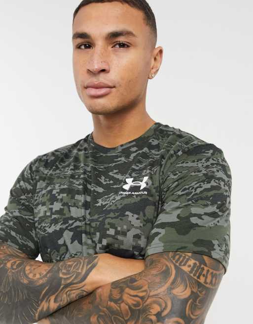 Camo under armour shirt sale