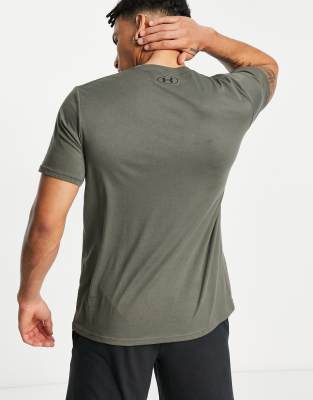 under armour khaki t shirt