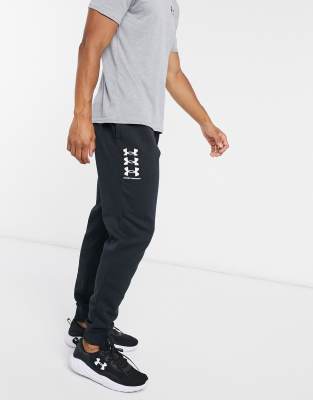 men's ua rival fleece multilogo joggers