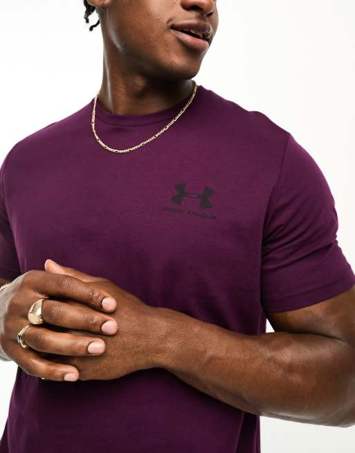 Under armour t shirts shop purple