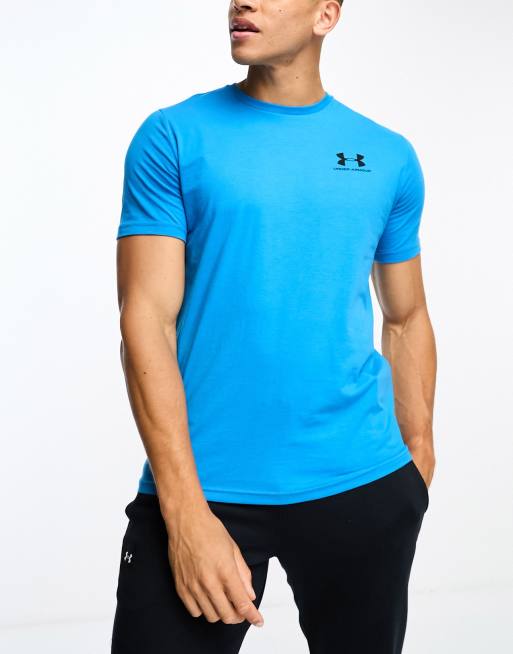 Under Armour - Sportstyle - T-shirt in blauw