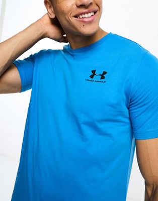 Under Armour Sportstyle t-shirt in blue - ASOS Price Checker