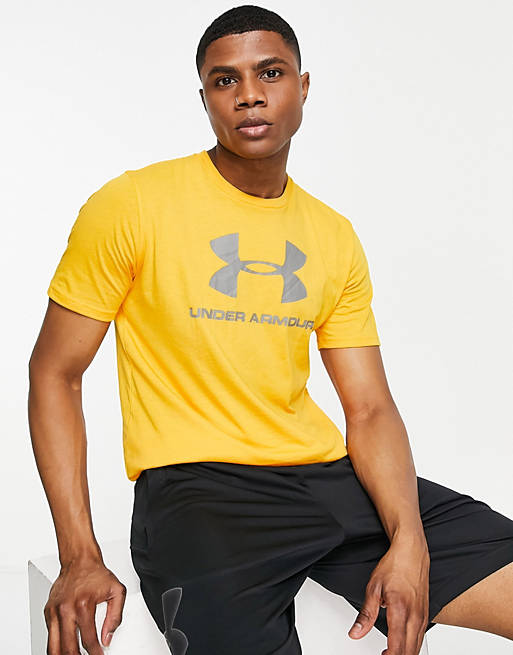T-Shirts & Vests Under Armour Sportstyle t-shirt in yellow 
