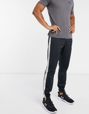 under armour black track pants