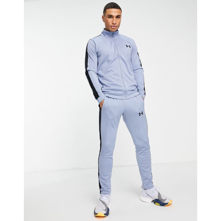 Under armour store tracksuit blue