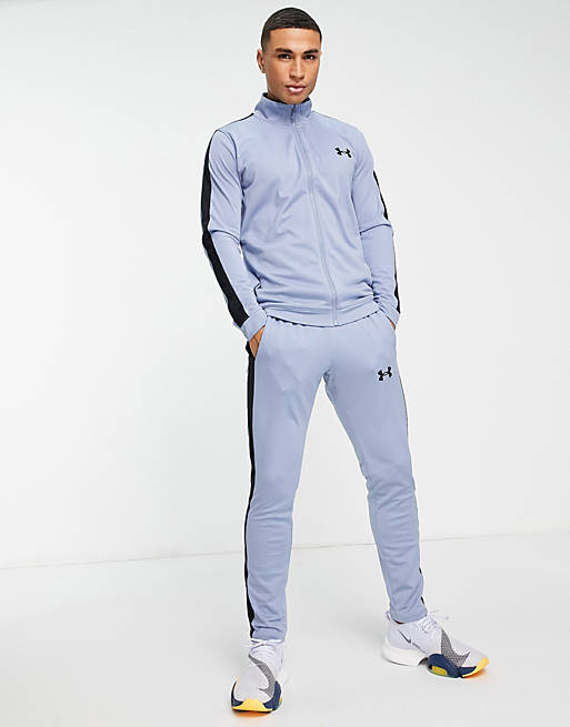 Under Armour Sportstyle tracksuit in washed blue | ASOS