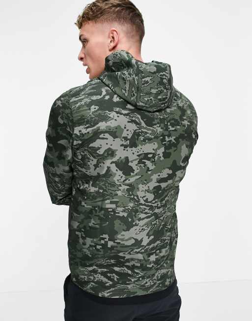 Under armour camo outlet windbreaker