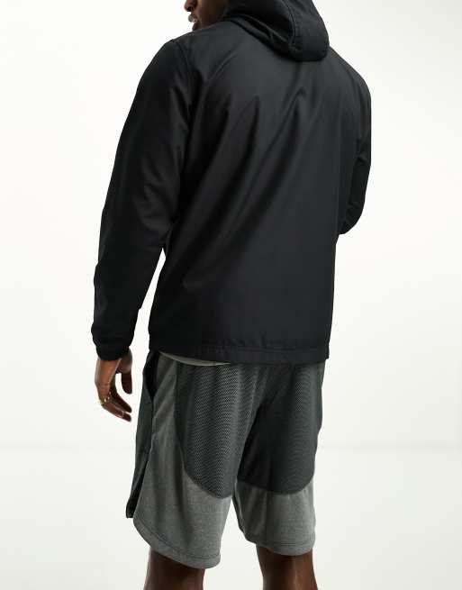 Under Armour Sportstyle windbreaker jacket in black