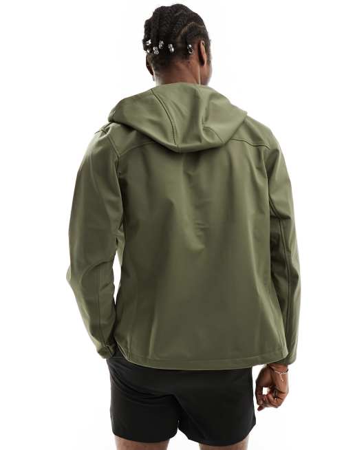 Under Armour Storm CGI Shield 2.0 hooded jacket in khaki