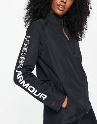 Under Armour Storm running jacket in black