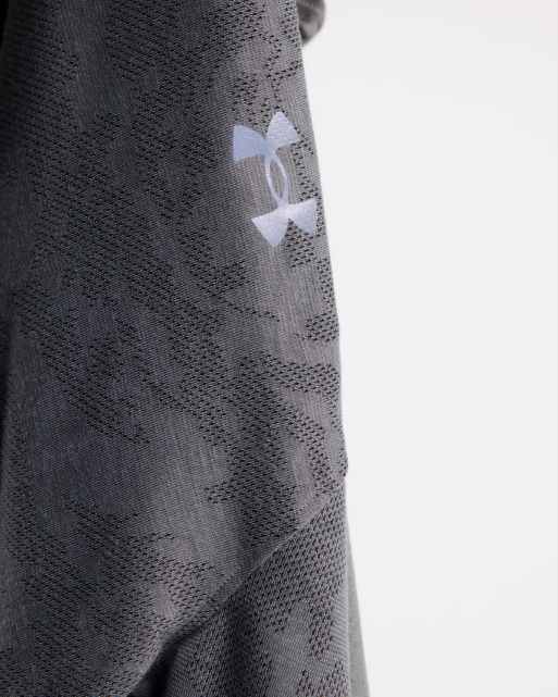 Under Armour Streaker t-shirt in grey camo ASOS