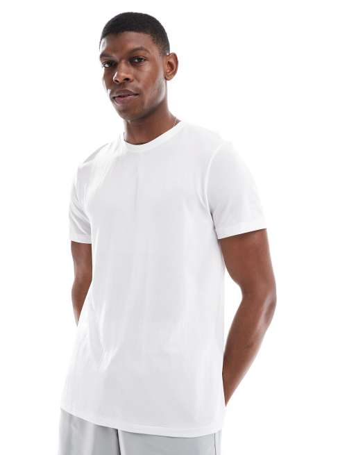 Under Armour - Stride - Naadloos T-shirt met korte mouwen in wit