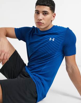 blue under armour t shirt
