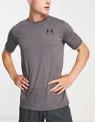 Under Armour t-shirt with tonal logo in dark grey - ASOS Price Checker