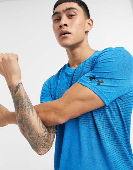 Under armour blue clearance t shirt