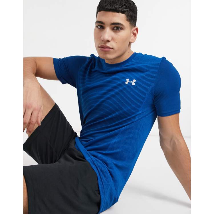 Blue under armour clearance shirt