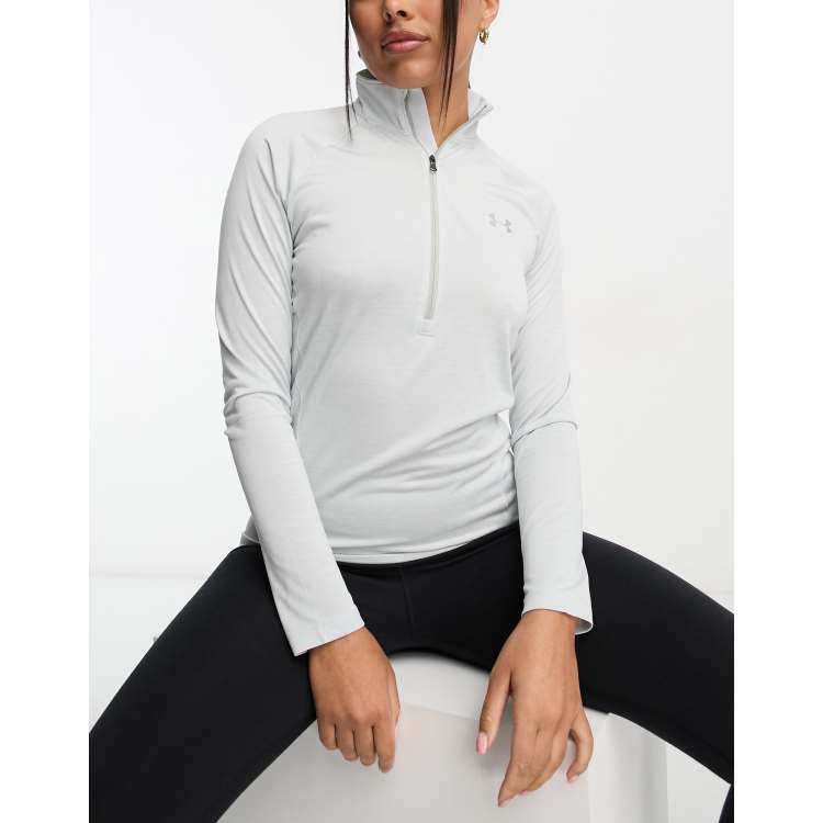 Under Armour UA Tech Twist 1/2 Zip Top em Roxo