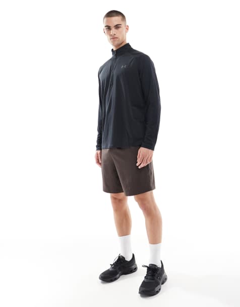 Under Armour Tech 2.0 half zip top in black - view 1