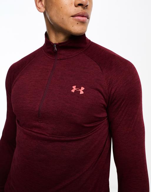 Under armour technical hot sale half zip top mens