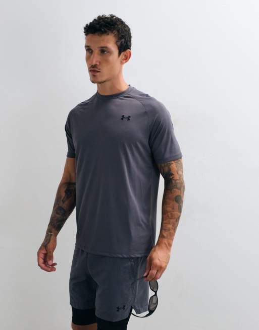 Under Armour Tech 2.0 T-shirt grigia, 5 di 5
