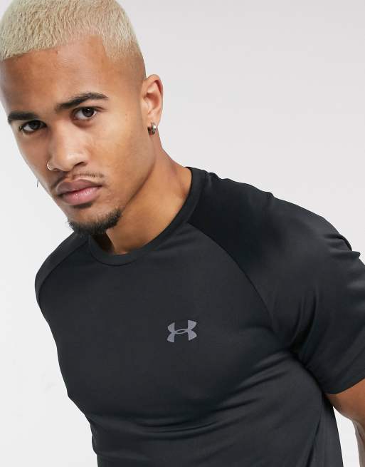 Under armour tech tee hot sale black