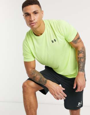 under armour tech t shirt green