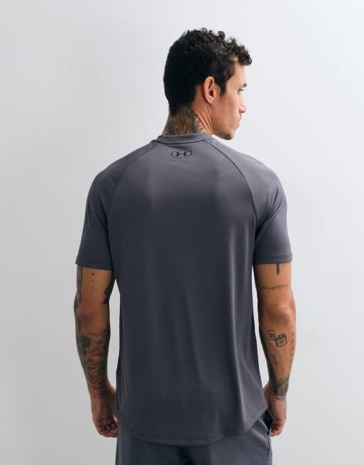 Under Armour Tech 2.0 t-shirt in grey, 4 of 5