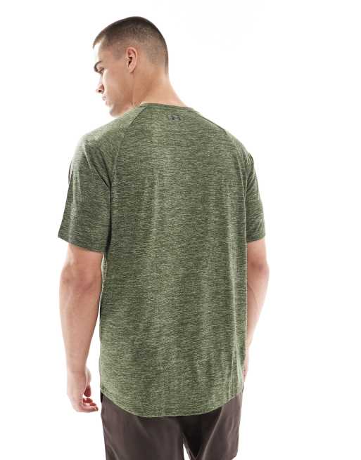 Under Armour - Tech 2.0 - T-shirt in kaki  , 2 van 4