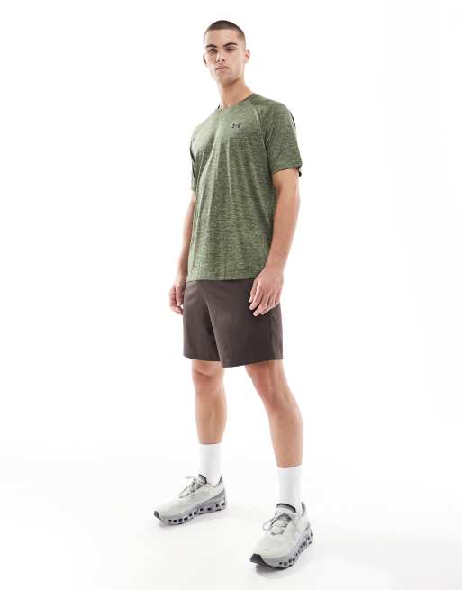 Under Armour – Tech 2.0 – T-Shirt in Khaki  , 3 von 4