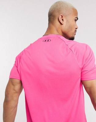 Under Armour tech 2.0 t-shirt in pink 