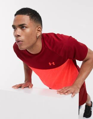 under armour t shirt red