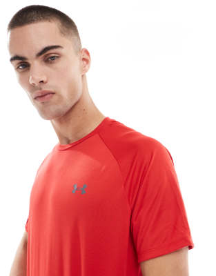Under Armour Under Armour Tech 2.0 t-shirt in red