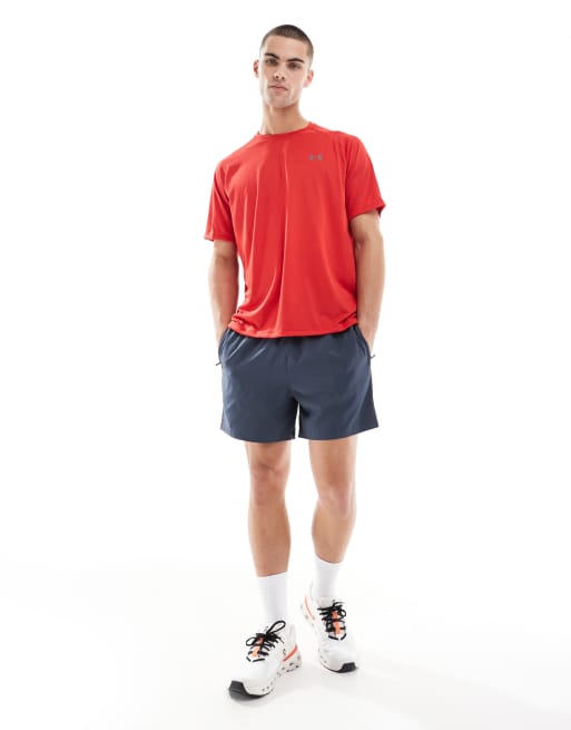 Under Armour Tech 2.0 t-shirt in red  , 3 of 4