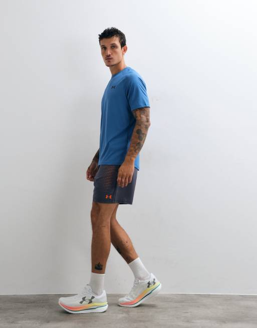 Under Armour Tech 2.0 t-shirt w kolorze niebieskim, 3 z 10