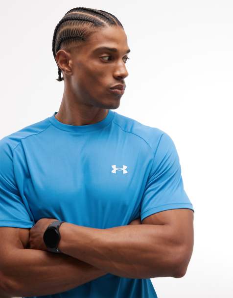 Under Armour - Tech 2.0 - Æterisk blå T-shirt med korte ærmer - view 1