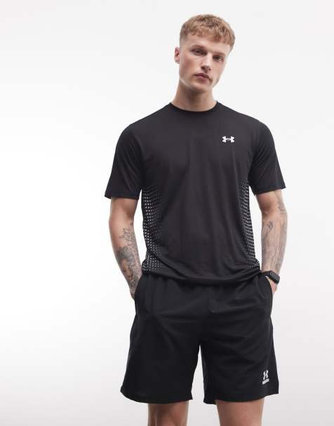 Under Armour – Tech – Czarne szorty sportowe - view 1