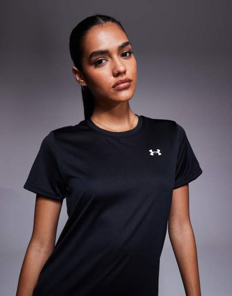 Under Armour – Tech – Czarny T-shirt - view 1