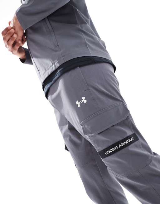 Under Armour - Tech - Geweven utility-joggingbroek in grijs, 5 van 5