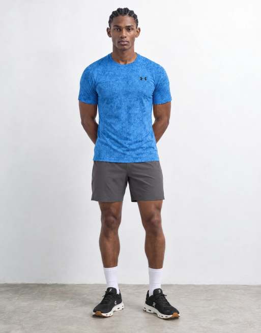 Under Armour Tech Pixelate t-shirt à manches courtes bleu, 6 de 9