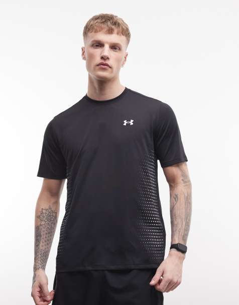 Under Armour – Tech Play – Kurzärmliges T-Shirt in Schwarz - view 1