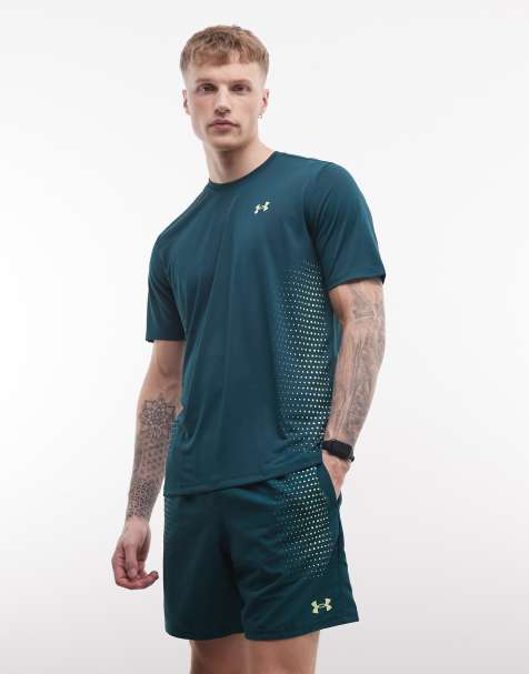 Under Armour - Tech Play - Pantaloncini verde arden - view 1