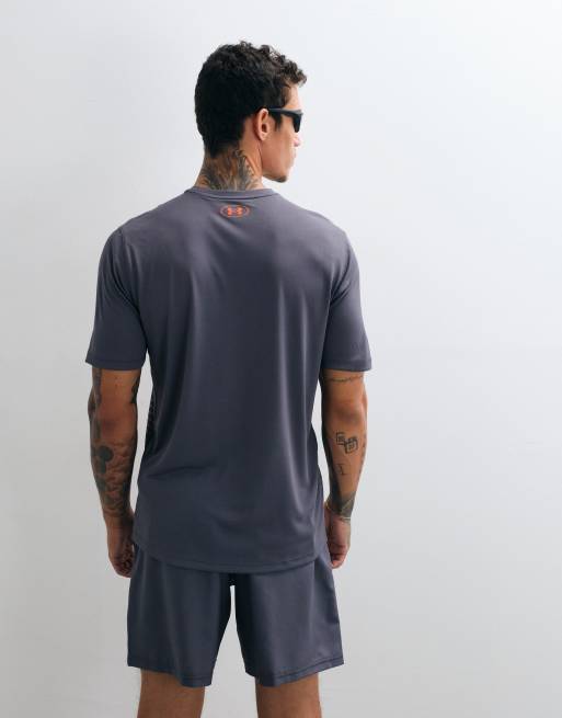 Under Armour Tech Play T-shirt z krótkim rękawem w kolorze szarym, 4 z 10